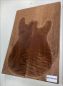 Preview: Body Alder, European, figured, 2-pcs., Choco, Unique Piece #053